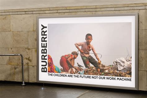 burberry child labour